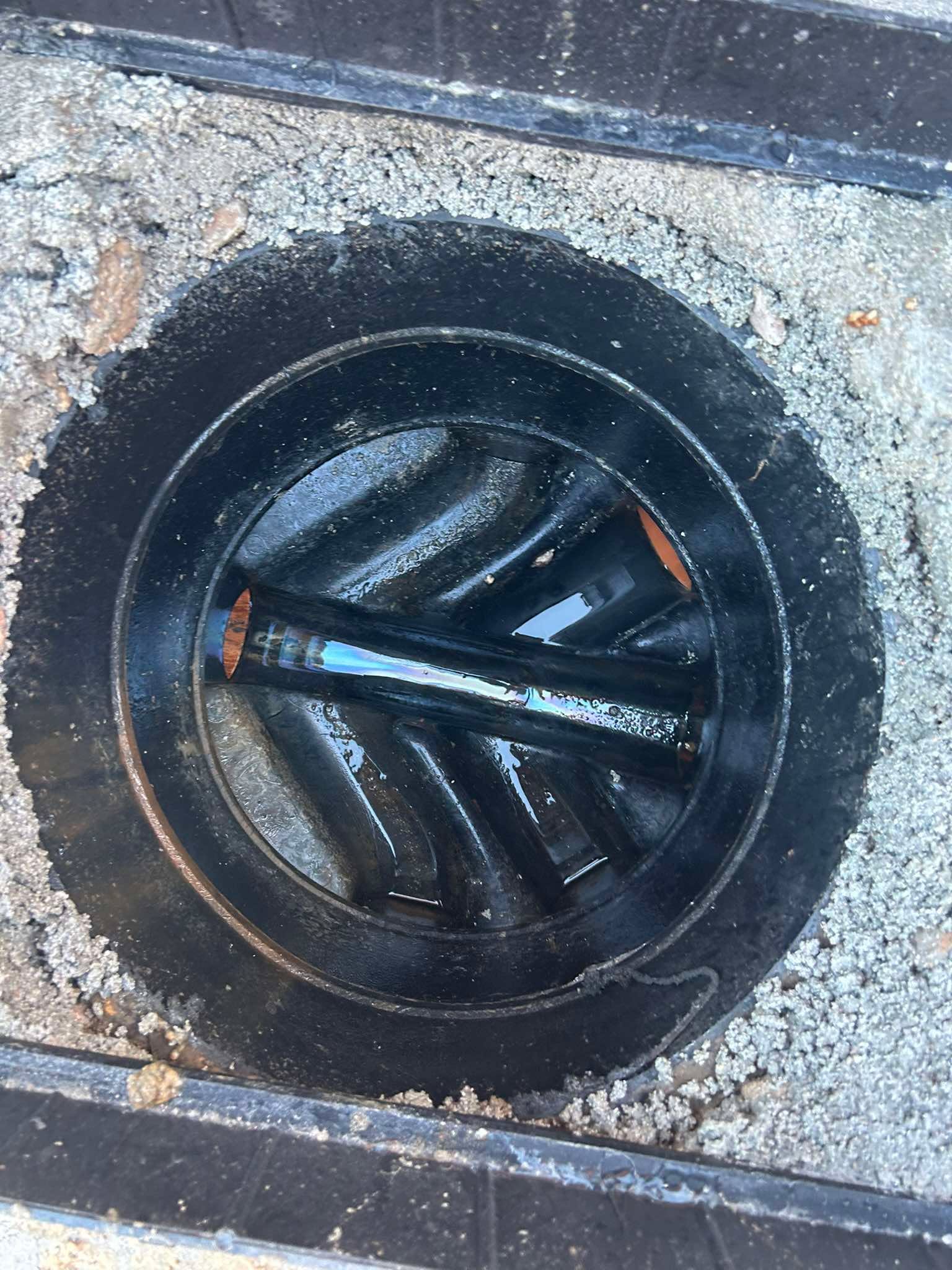 Drainage clean & clear after